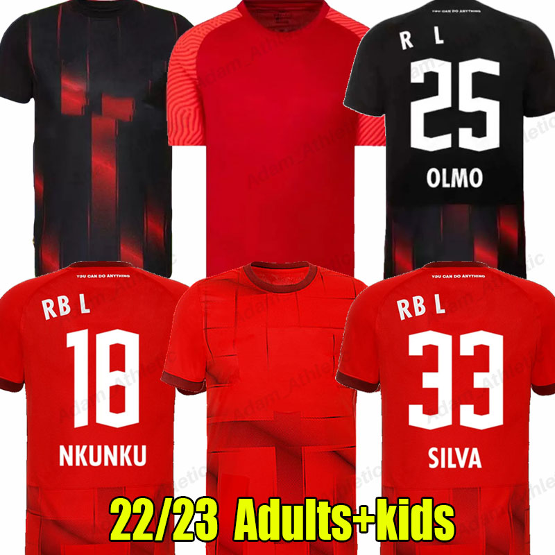 2022 2023 OLMO RBL soccer jerseys Leipziges SILVA POULSEN NKUNKU football shirts 22 23 SZOBOSZLAI FORSBERG jersey men kids kit, 21-22 4th+ucl
2022 2023 OLMO RBL soccer jerseys Leipziges SILVA POULSEN NKUNKU football shirts 22 23 SZOBOSZLAI FORSBERG jersey men kids kit, 21-22 4th+ucl