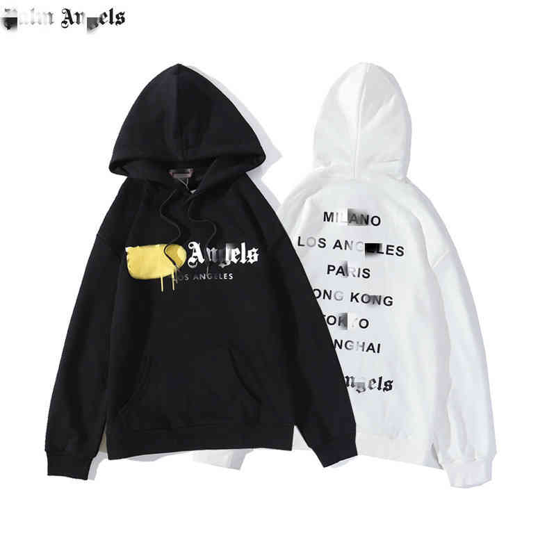 Mens Designer Palmangel Hoodies Letters, Yellow Spray Hoodies, High Streets, Sluggish Loose Hooded Men and Women's Sweater., White
Mens Designer Palmangel Hoodies Letters, Yellow Spray Hoodies, High Streets, Sluggish Loose Hooded Men and Women's Sweater., White