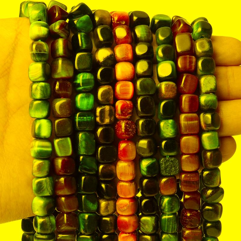 Other Natural Stone Gold Blue Green Tiger Eye Beads Loose Square Cube For Jewelry Making Diy Supplier 8mm WholesaleOther
Other Natural Stone Gold Blue Green Tiger Eye Beads Loose Square Cube For Jewelry Making Diy Supplier 8mm WholesaleOther