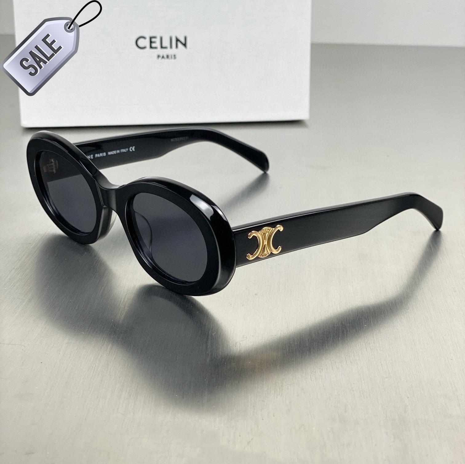Designer Sunglasses Ce's New Arc De Triomphe Oval French High Street White Cat's Eye Female Factory wholesale
Designer Sunglasses Ce's New Arc De Triomphe Oval French High Street White Cat's Eye Female Factory wholesale