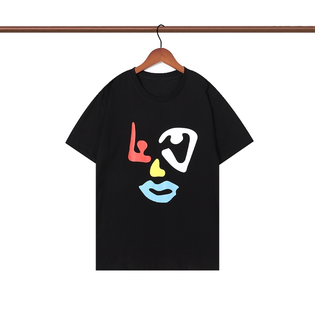 2022 Men Women t shirt 2 Style Black and White 100% Cotton Spring/Summer Short Sleeve Size S-2XL Selection #13
2022 Men Women t shirt 2 Style Black and White 100% Cotton Spring/Summer Short Sleeve Size S-2XL Selection #13