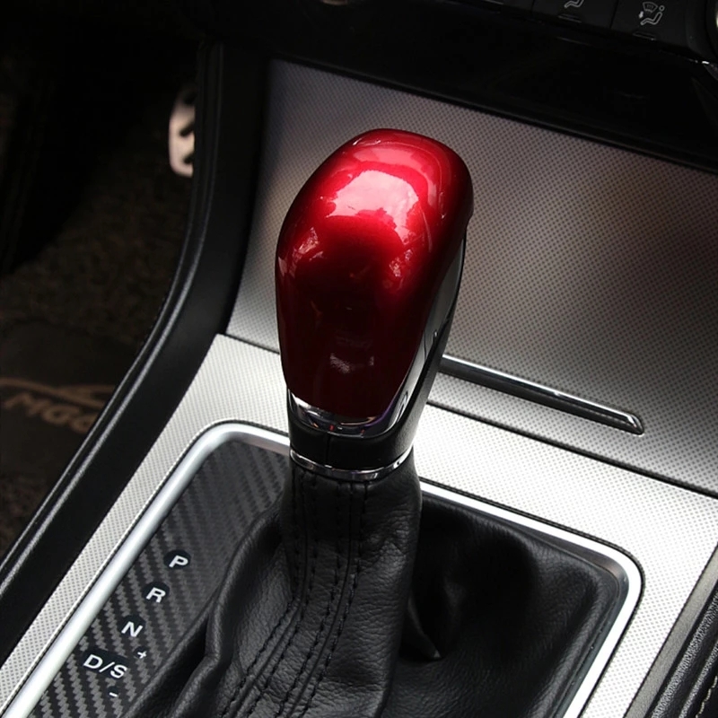 Modified Carbon Fiber Car Automatic Gear Cover For MG MG6 MG ZS Gear Handle Cover Styling Auto Interior Decoration Accessories
