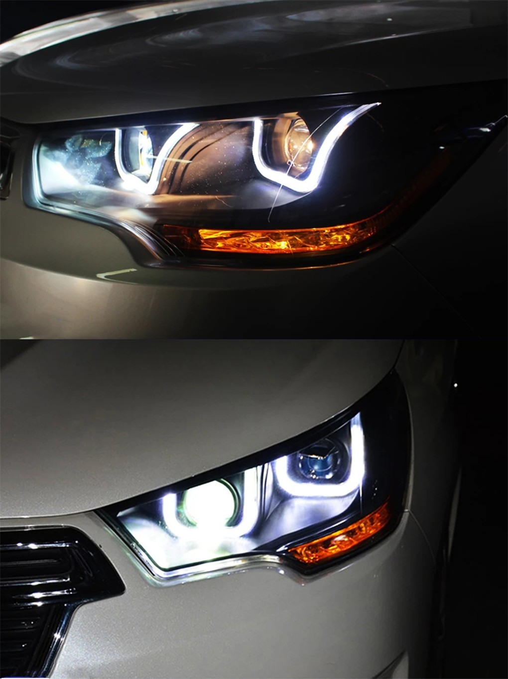 High Beam Head Lights for Citroen C4L 20 13-20 16 LED Turn Signal Front Lamp Fog Headlights