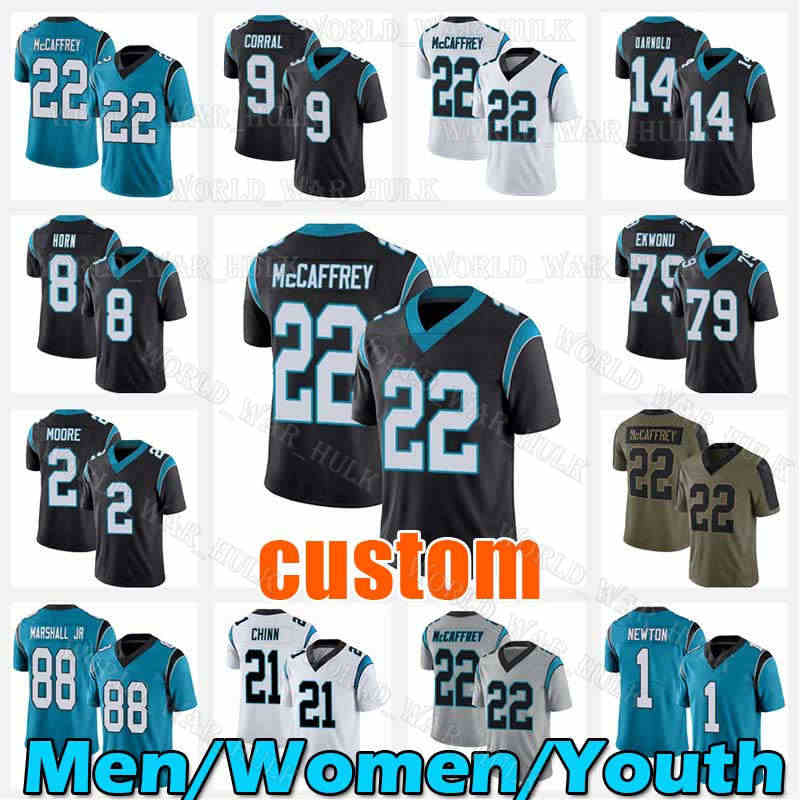 Carolina''Panthers''22 Christian McCaffrey Football Jersey 2 DJ Moore Robby Anderson Matt Corral Ickey Ikem Ekwonu Sam Darnold Jeremy Chinn Brian Burns Marshall, Youth custom(h b)
Carolina''Panthers''22 Christian McCaffrey Football Jersey 2 DJ Moore Robby Anderson Matt Corral Ickey Ikem Ekwonu Sam Darnold Jeremy Chinn Brian Burns Marshall, Youth custom(h b)