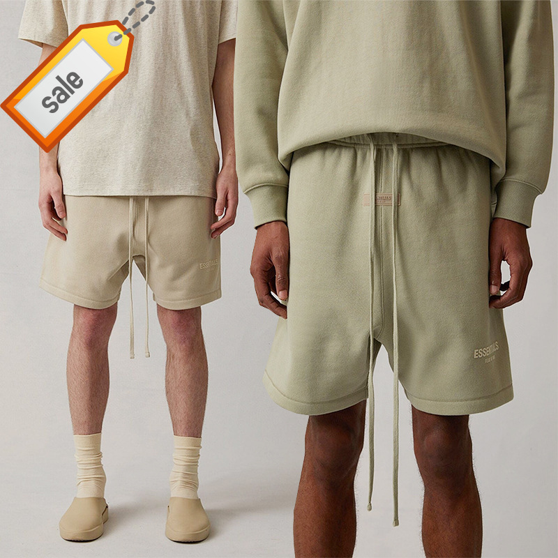 Fog Street Sentials Season 8 New Compound Line Flocking Letter Drawstring Shorts Sports Fitns Pants Trend Luxury High Quality Wholesale
Fog Street Sentials Season 8 New Compound Line Flocking Letter Drawstring Shorts Sports Fitns Pants Trend Luxury High Quality Wholesale