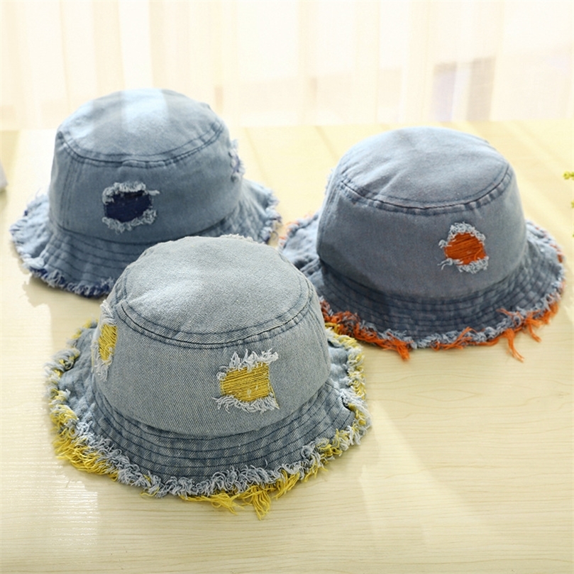 Raw Denim Tepi Anakanak Topi Ember dengan Lubang Koboi Bayi Anak Lakilaki Musim Panas Topi Bayi Gadis Berjemur Topi Fashion Sun Mencegah 220611, Yellow
Raw Denim Tepi Anakanak Topi Ember dengan Lubang Koboi Bayi Anak Lakilaki Musim Panas Topi Bayi Gadis Berjemur Topi Fashion Sun Mencegah 220611, Yellow