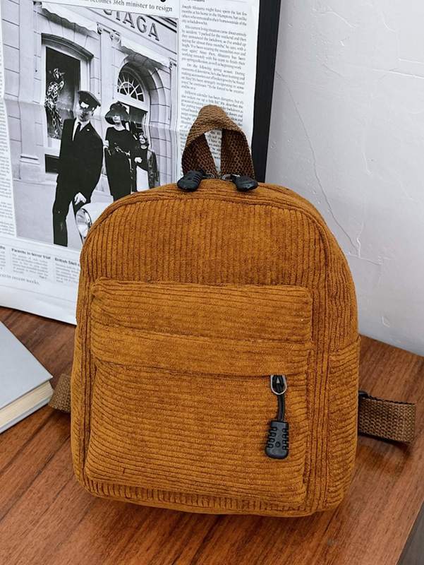 Kids Minimalist Pocket Front Classic Backpack SHE