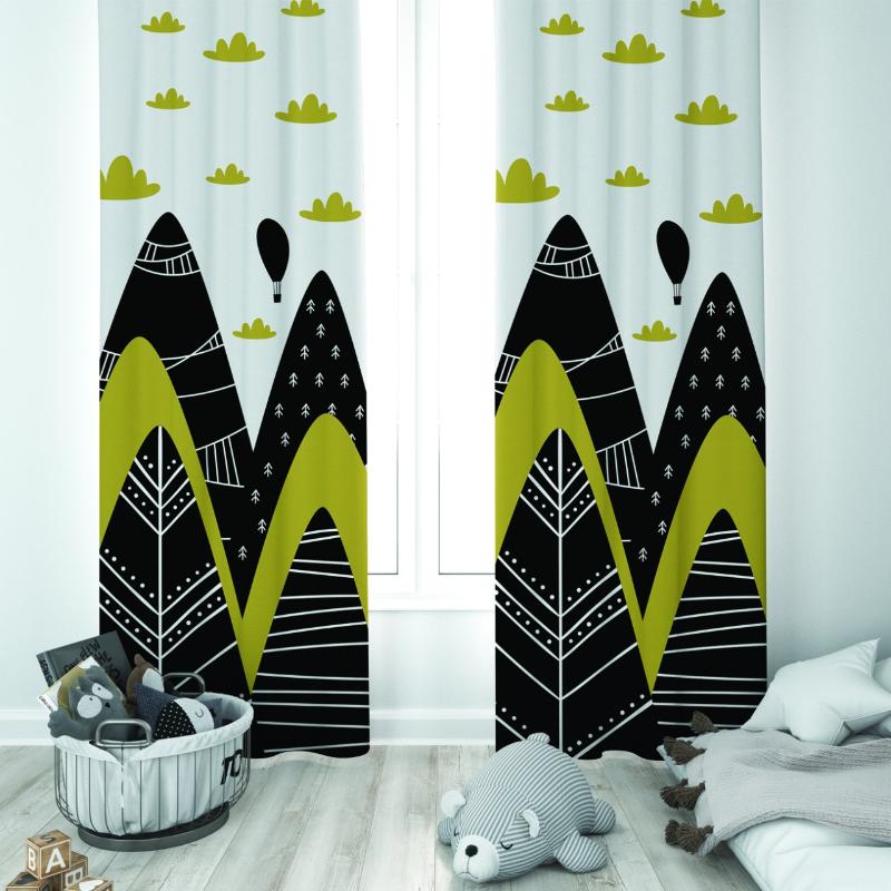 Curtain & Drapes High Mountains And Tiny Balloon Unisex Baby Kids Room Special Design Canopy Hook Button Blackout Jealous Window Bedroom, 65x135 cm ( 2 pcs)
Curtain & Drapes High Mountains And Tiny Balloon Unisex Baby Kids Room Special Design Canopy Hook Button Blackout Jealous Window Bedroom, 65x135 cm ( 2 pcs)