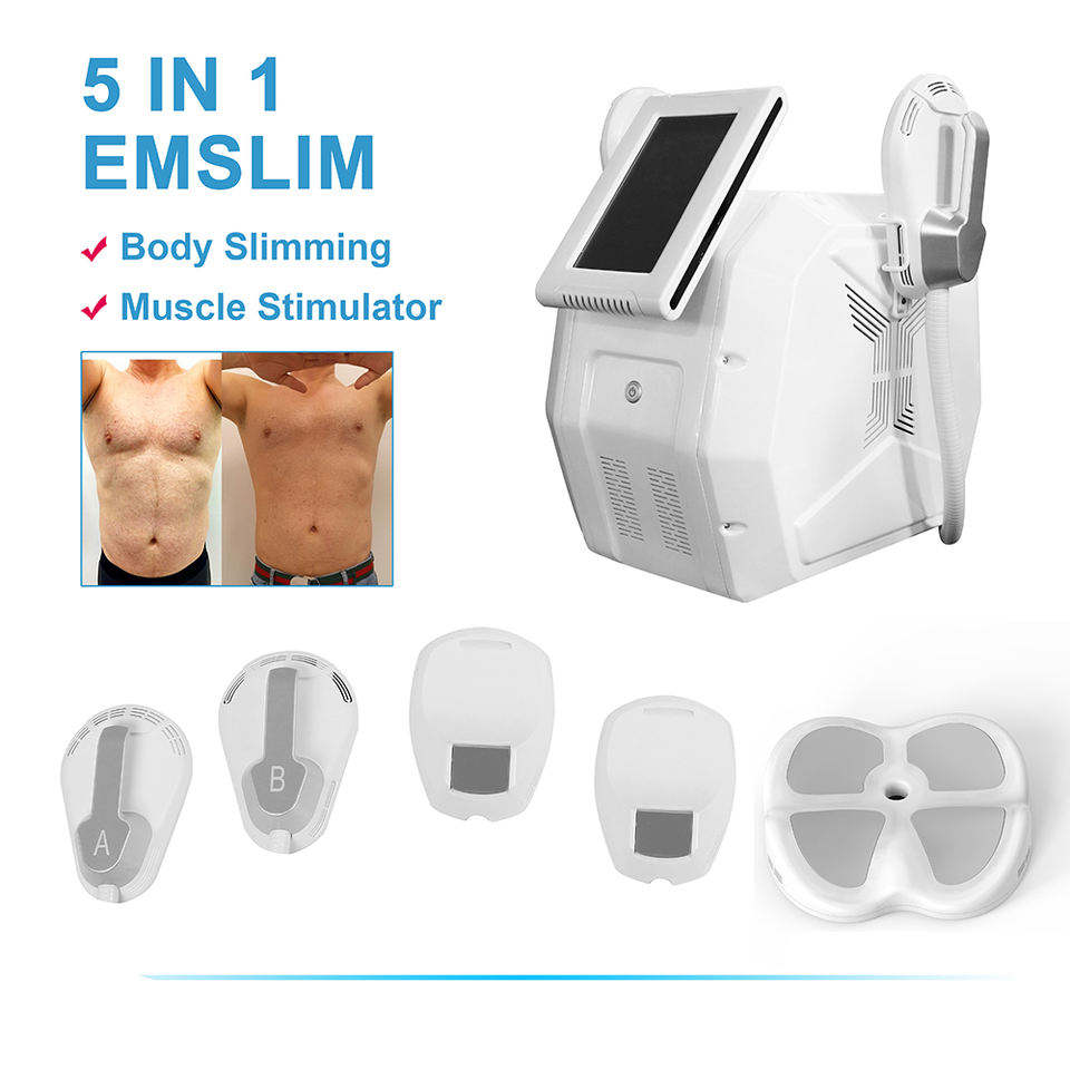 Portable Ems Body Slimming Machine Muscle Building Stimulation Equipment Fat Burning Cellulite Removal Body Sculpting Device