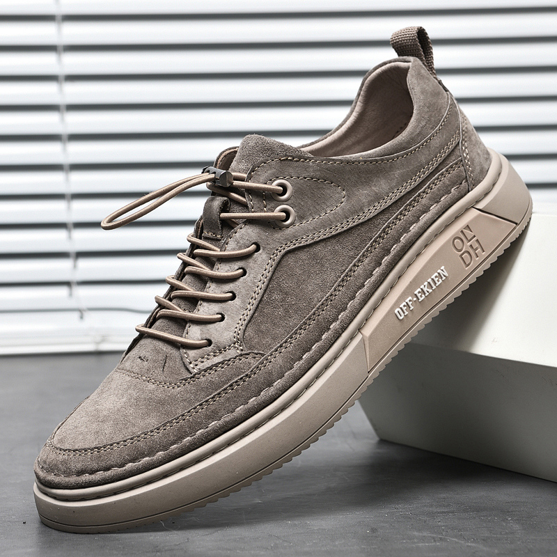 Casual Leather Shoes Men Lace Up Driving Footwear Breathable Outdoor Fashion Male Sneakers Comfortable Suede Leather Men Shoes, Camel
Casual Leather Shoes Men Lace Up Driving Footwear Breathable Outdoor Fashion Male Sneakers Comfortable Suede Leather Men Shoes, Camel