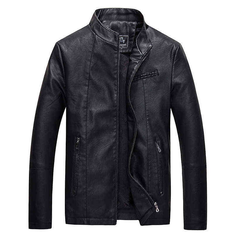 Men's PU Jackets Coats Autumn Winter Motorcycle Biker Faux Leather Jacket Men Clothes Thick Velvet Coats Size M-3XL T220728, Jujube red
Men's PU Jackets Coats Autumn Winter Motorcycle Biker Faux Leather Jacket Men Clothes Thick Velvet Coats Size M-3XL T220728, Jujube red