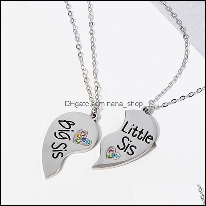Pendant Necklaces Pendants Jewelry N58F Good Friend Big Sister Little Sisters Stainless Steel Matching L Dhqxi
Pendant Necklaces Pendants Jewelry N58F Good Friend Big Sister Little Sisters Stainless Steel Matching L Dhqxi