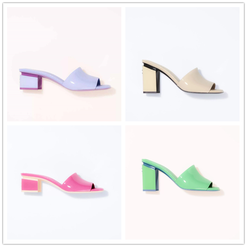 10A original quality patent calfskin high heel sandals with box luxury designer slippers fashion single light colors summer slipper large size 35- 42, 6 4.5cm
10A original quality patent calfskin high heel sandals with box luxury designer slippers fashion single light colors summer slipper large size 35- 42, 6 4.5cm
