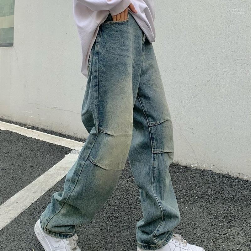 Men' Jeans Men' Bottoms 2022 Street Retro Light-colored And Women' Washed Old Drape Loose Straight Long PantsMen' Bert22, Blue
Men' Jeans Men' Bottoms 2022 Street Retro Light-colored And Women' Washed Old Drape Loose Straight Long PantsMen' Bert22, Blue
