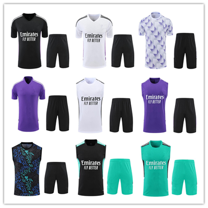 22 23 Real Madrids sleeveless vest Half shorts short sleeve Jerseys kit Football TRACKSUIT training suit MEN soccer chandal HAZARD 2022 2023 jogging Survetement, White
22 23 Real Madrids sleeveless vest Half shorts short sleeve Jerseys kit Football TRACKSUIT training suit MEN soccer chandal HAZARD 2022 2023 jogging Survetement, White