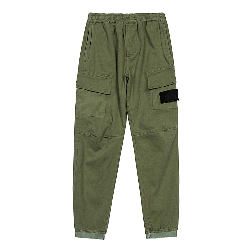 Spring and Autumn Men's Pants outdoor sport Jogging suit Tie one's feet leisure time Overalls Embroidered badge style European American fashion brand, Army green
Spring and Autumn Men's Pants outdoor sport Jogging suit Tie one's feet leisure time Overalls Embroidered badge style European American fashion brand, Army green