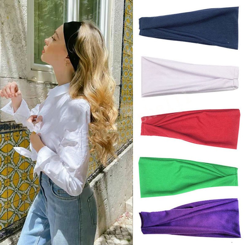 Fashion Solid Color Hairband Cotton Wide Headband Women Sport Yoga Knotted Headwrap Girls Hair Band Hair Accessories Headwear
Fashion Solid Color Hairband Cotton Wide Headband Women Sport Yoga Knotted Headwrap Girls Hair Band Hair Accessories Headwear