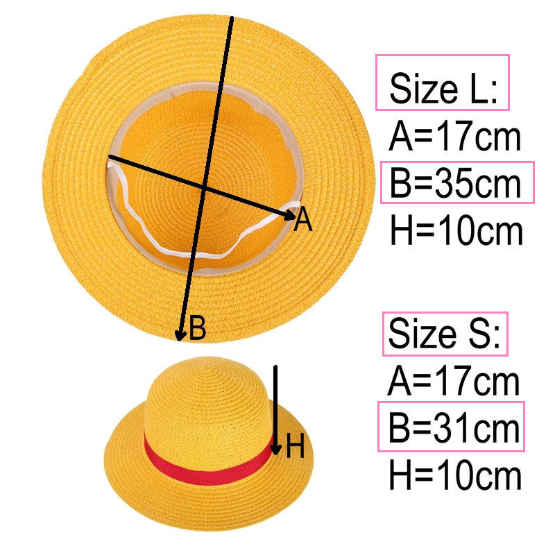 Boy Girl Cap Straw Hat Neck String Luffy Flat s Cosplay Japanese Cartoon Props Kid Red Stripe Beach YF001 220708
