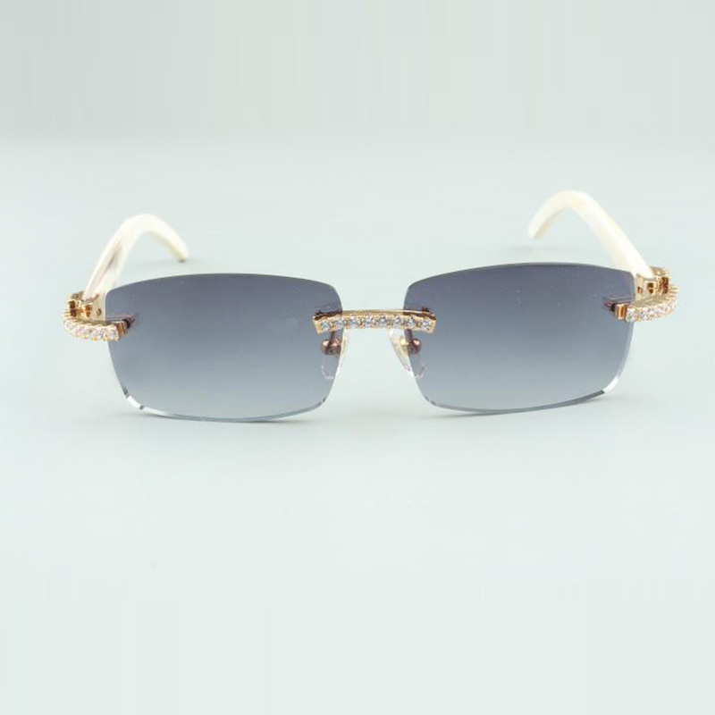 endless dia buffs sunglasses 3524012 with natural white horns legs and 56 mm lens Good quality