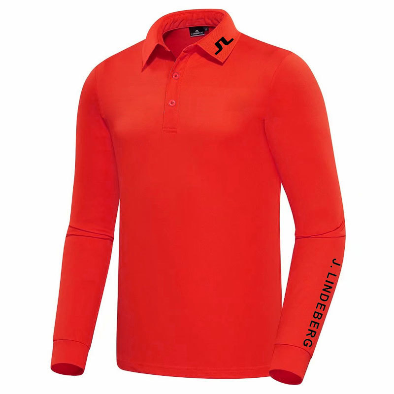 Spring Autumn Men Golf T-Shirts 3 Color JL Long Sleeve Golf Clothes Badminton Outdoor Leisure Sport Shirts 220707