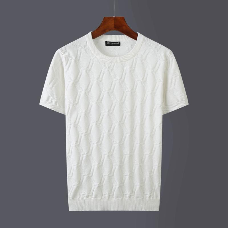Men's T-Shirts Autumn 2022 Men's T-Shirt Casual O-Neck Pullover Male Solid Color Short Sleeve Sweater Tops Man Slim Fit Knitted Top Tee, Black
Men's T-Shirts Autumn 2022 Men's T-Shirt Casual O-Neck Pullover Male Solid Color Short Sleeve Sweater Tops Man Slim Fit Knitted Top Tee, Black