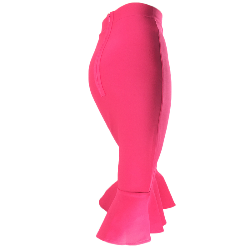 Bandage Woman Skirt Mermaid Pleated Long Vintage Summer s For Women Sexy Harajuku High Waist Party Club Clothes 220317