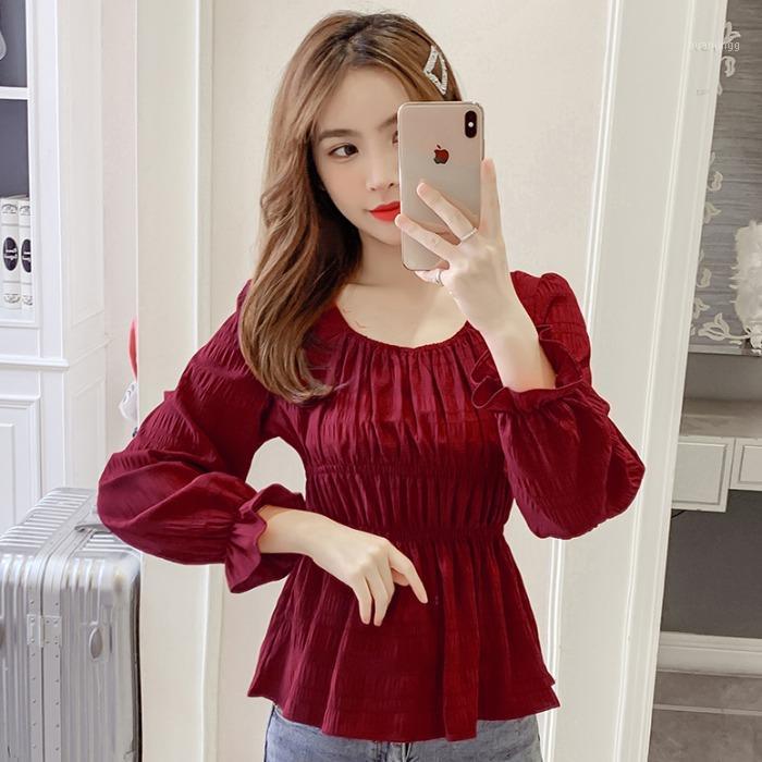 Autumn Korean Fashion Gentle Wind Long Sleeve Shirt Women's Waistband Shows Thin And Sweet Chiffon Top Blouses & Shirts, Orange
Autumn Korean Fashion Gentle Wind Long Sleeve Shirt Women's Waistband Shows Thin And Sweet Chiffon Top Blouses & Shirts, Orange