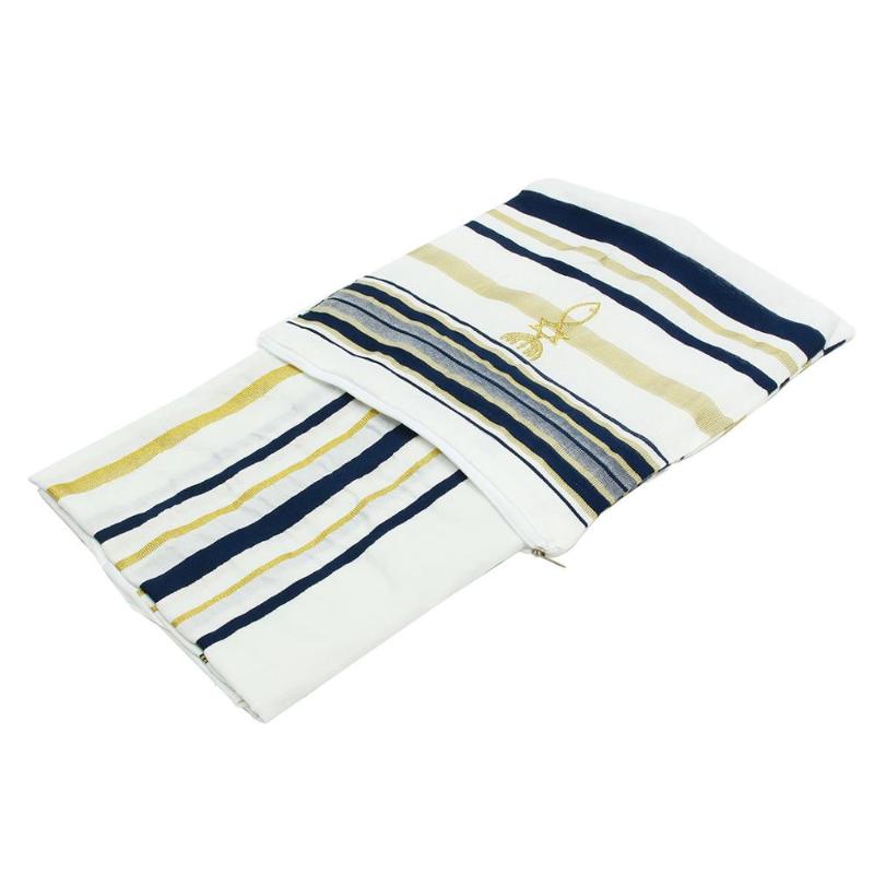 Scarves Tallit Prayer Shawl Israel 55x180cm Polyester Talit Zipper Bag Tallis Israeli Praying Scarfs Priez Wraps Talis