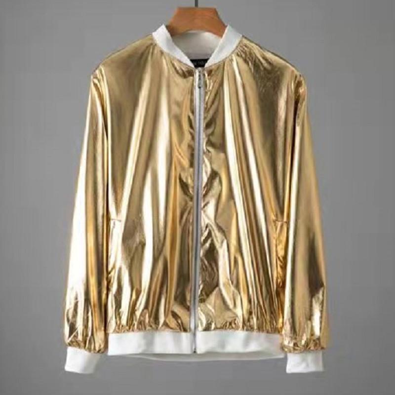 Men's Jackets Mens Windbreaker Nightclub Stage Singer Costume Streetwear Harajuku Hip Hop Jacket Gold Silver Summer Men ClothingMen's
Men's Jackets Mens Windbreaker Nightclub Stage Singer Costume Streetwear Harajuku Hip Hop Jacket Gold Silver Summer Men ClothingMen's