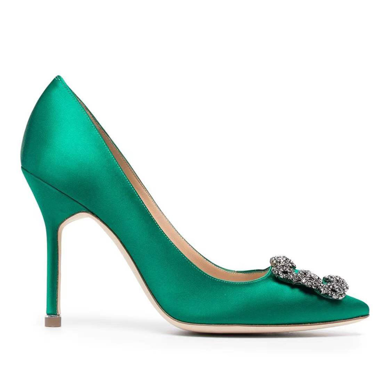 Rhinestone Crystal-Embellished buckle stain Pumps shoes blue black 10cm Satin women's Luxury Designers Dress shoe Evening high-heeled boat shoes factory footwear, Lavender
Rhinestone Crystal-Embellished buckle stain Pumps shoes blue black 10cm Satin women's Luxury Designers Dress shoe Evening high-heeled boat shoes factory footwear, Lavender