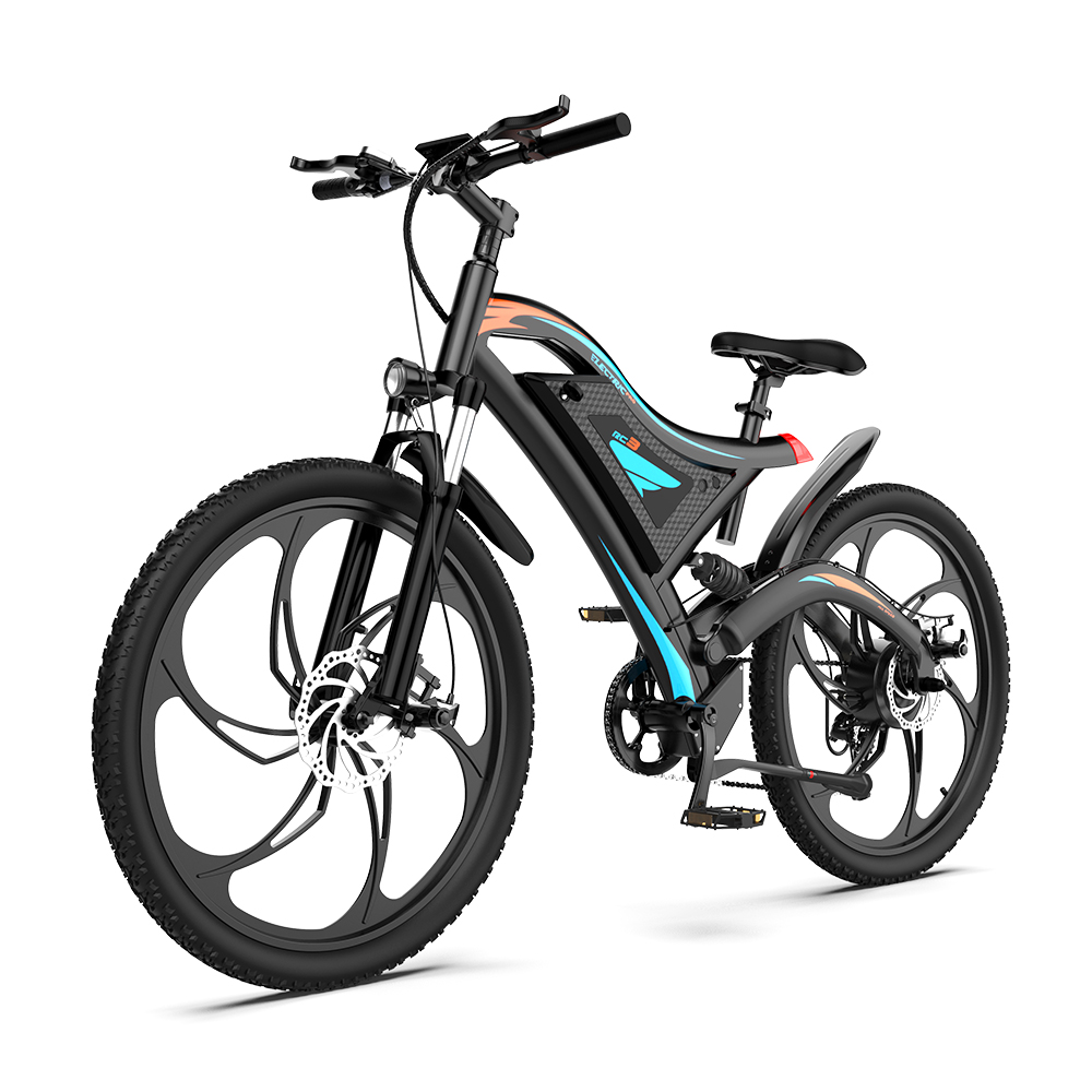 AOSTIRMOTOR Electric Bicycle 500W Motor 26" Tire With 48V/15Ah Li-Battery S05-1, Black
AOSTIRMOTOR Electric Bicycle 500W Motor 26" Tire With 48V/15Ah Li-Battery S05-1, Black