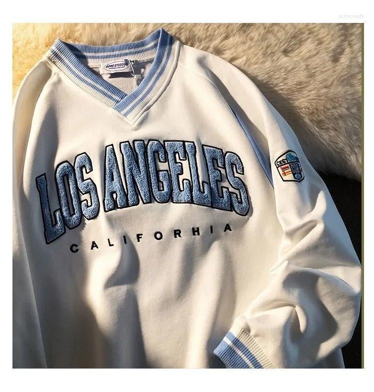 Men's Hoodies & Sweatshirts Retro Embroidered Sweatshirt 2022 Spring Plus Size Korean Style Loose Lovers Letter Long-sleeved Shirt WGWY37020, White
Men's Hoodies & Sweatshirts Retro Embroidered Sweatshirt 2022 Spring Plus Size Korean Style Loose Lovers Letter Long-sleeved Shirt WGWY37020, White