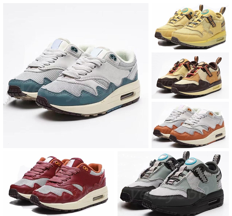 2022 Kids Toddlers 87 Patta Waves Monarch Noise Aqua Outdoor Running Shoes Children Boy Trainers TS Cactus Jacks Baroque Brown Saturn Gold Designer Infant Sneakers
2022 Kids Toddlers 87 Patta Waves Monarch Noise Aqua Outdoor Running Shoes Children Boy Trainers TS Cactus Jacks Baroque Brown Saturn Gold Designer Infant Sneakers
