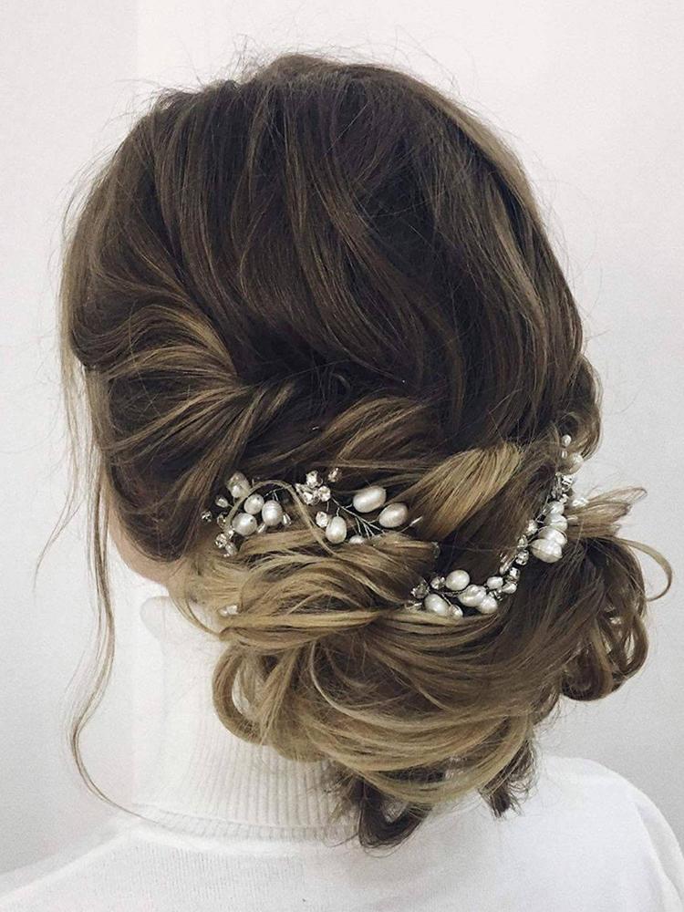 Headpieces Fashion Pearls Rhinestone Headband Silver Wedding Hair Vine Elegant Women For Bride Headdress Bridal AccessoriesHeadpieces
Headpieces Fashion Pearls Rhinestone Headband Silver Wedding Hair Vine Elegant Women For Bride Headdress Bridal AccessoriesHeadpieces