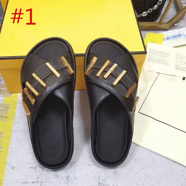 2022 top designer slippers Pink Black White Leather Sandals wide cross band gold metal text flat shoes size 35-42 with box, #3
2022 top designer slippers Pink Black White Leather Sandals wide cross band gold metal text flat shoes size 35-42 with box, #3