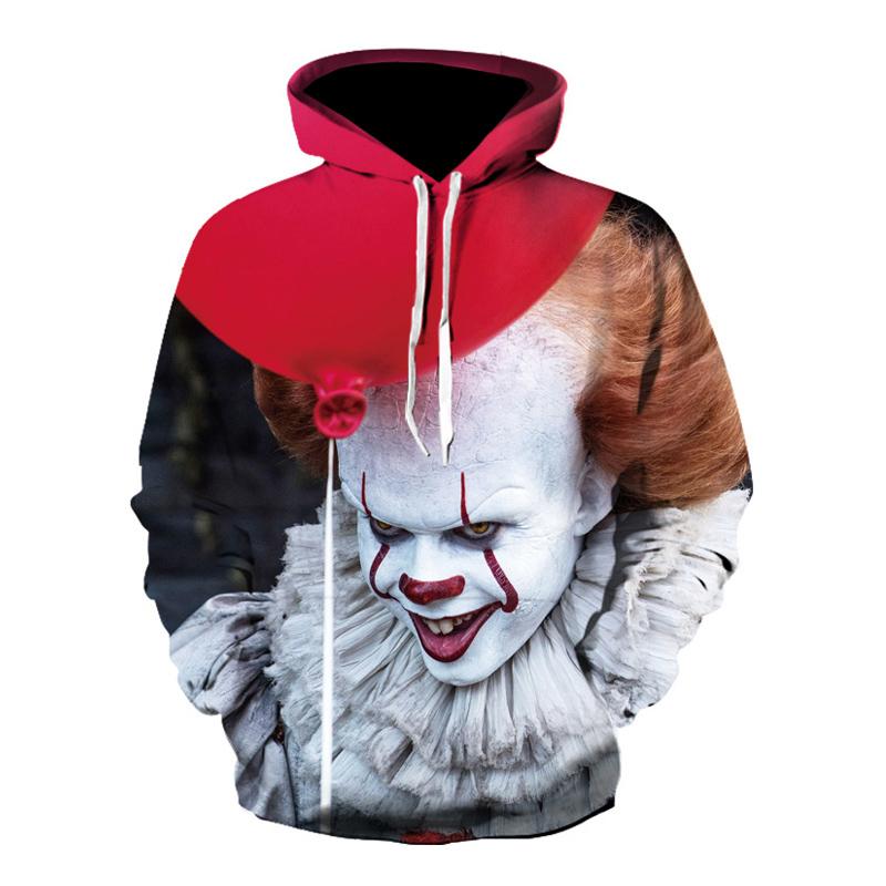 Men' Hoodies & Sweatshirts Clown Printed Graphic Sweatshirt Men Long Sleeve Hooded Clothes Streetwear Leisure Hoodie Plus Size HaralukuMen, Hs0241
Men' Hoodies & Sweatshirts Clown Printed Graphic Sweatshirt Men Long Sleeve Hooded Clothes Streetwear Leisure Hoodie Plus Size HaralukuMen, Hs0241