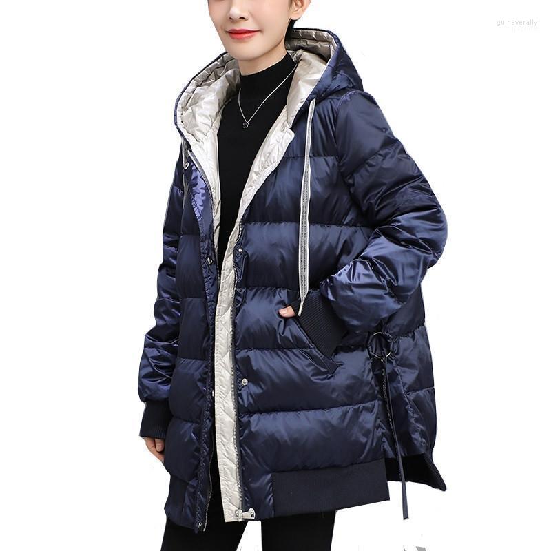 Women's Down & Parkas Winter Hooded Jacket Women 2022 Korean Loose White Duck Coat Plus Size 4XL Warm Thick Female Outwear Guin22, Black
Women's Down & Parkas Winter Hooded Jacket Women 2022 Korean Loose White Duck Coat Plus Size 4XL Warm Thick Female Outwear Guin22, Black