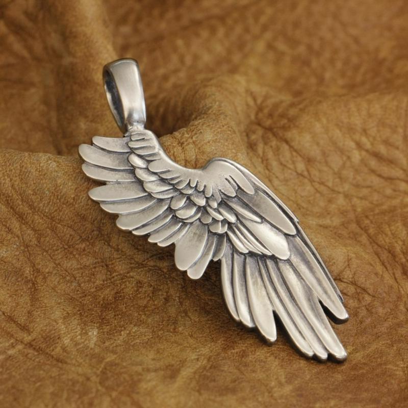 Pendant Necklaces Cupronickel Huge Angel Wing 2-Sides Mens Biker Rock Punk CP212 JPPendant
Pendant Necklaces Cupronickel Huge Angel Wing 2-Sides Mens Biker Rock Punk CP212 JPPendant