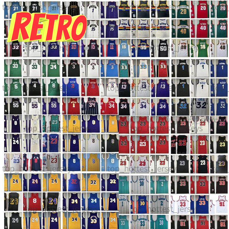 Vintage Basketball Retro Jerseys Nash Johnson Iverson Pippen Stockton Rodman Garnett Anthony Malone Mutombo Bibby Payton Curry Retro Throwback Jersey Uniforms, As
Vintage Basketball Retro Jerseys Nash Johnson Iverson Pippen Stockton Rodman Garnett Anthony Malone Mutombo Bibby Payton Curry Retro Throwback Jersey Uniforms, As