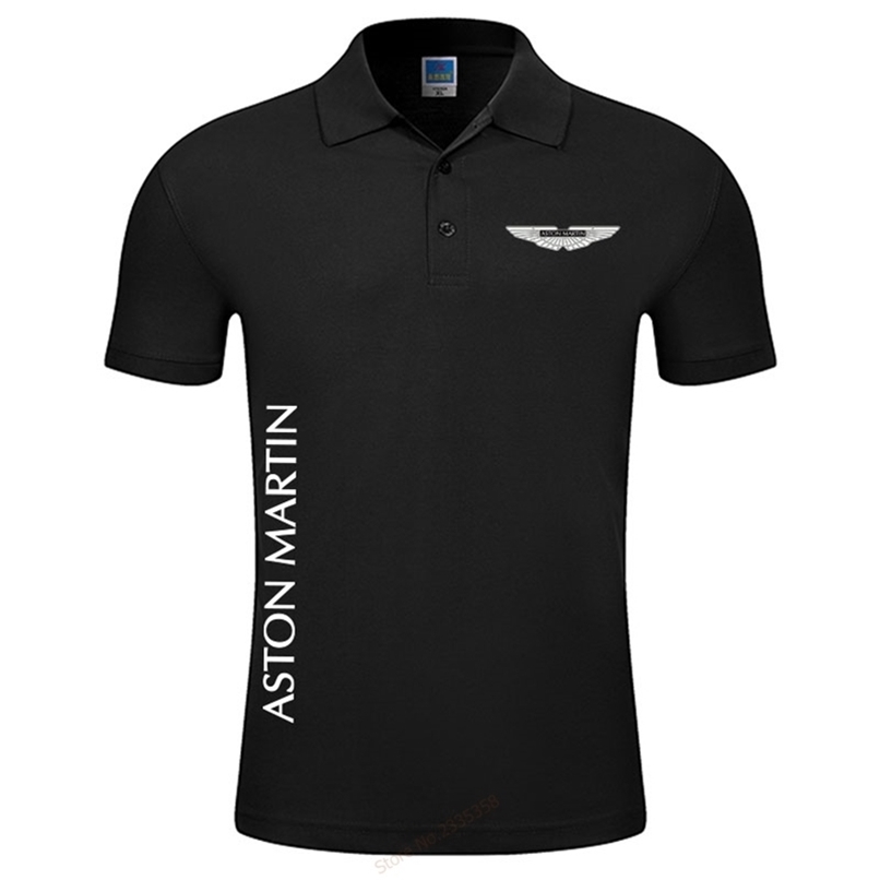 Casual polo Shirts Brand Fashion Male Aston Martin Polo Shirt Man Short Sleeve Slim Polos 220407, Black
Casual polo Shirts Brand Fashion Male Aston Martin Polo Shirt Man Short Sleeve Slim Polos 220407, Black