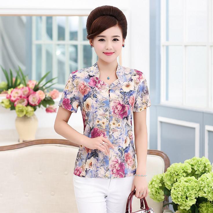 Women's Blouses & Shirts SexeMara Short Sleeve Printed Women Blouse 2022 Summer Middle Age Mother Plus Size Grandma Wear Flower Top Cardigan, 3 2956
Women's Blouses & Shirts SexeMara Short Sleeve Printed Women Blouse 2022 Summer Middle Age Mother Plus Size Grandma Wear Flower Top Cardigan, 3 2956