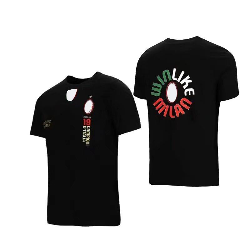 22 23 Soccer jerseys TOMORI GIROUD IBRAHIMOVIC Championship T-shirt TONALI A.REBIC Kessie theo brahim Men football shirt, Black
22 23 Soccer jerseys TOMORI GIROUD IBRAHIMOVIC Championship T-shirt TONALI A.REBIC Kessie theo brahim Men football shirt, Black