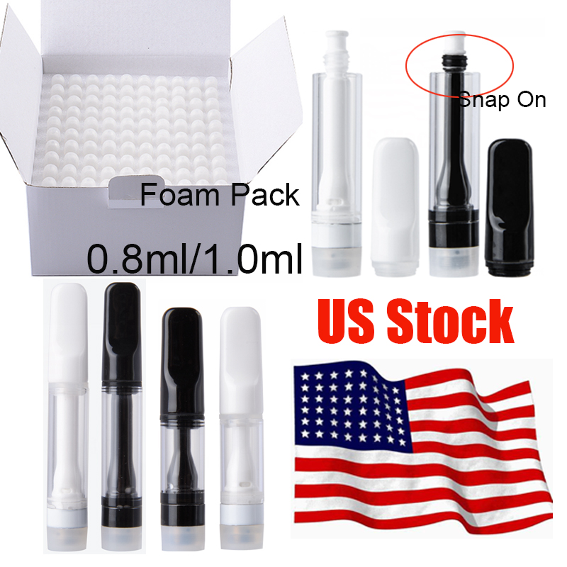 USA Stock Ready To Ship Full Ceramic Atomizers Empty Carts Vape Cartridges Packaging 0.8ml 1ml Oil Dab Pen Vaporizer 510 Thread Lead Free
USA Stock Ready To Ship Full Ceramic Atomizers Empty Carts Vape Cartridges Packaging 0.8ml 1ml Oil Dab Pen Vaporizer 510 Thread Lead Free