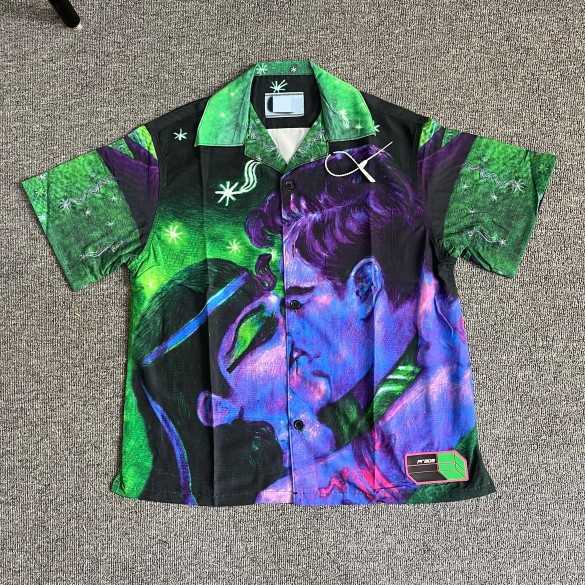 Men' Casual Shirts Independent high street trend impossible true love short sleeved men' shirt, Picture color
Men' Casual Shirts Independent high street trend impossible true love short sleeved men' shirt, Picture color