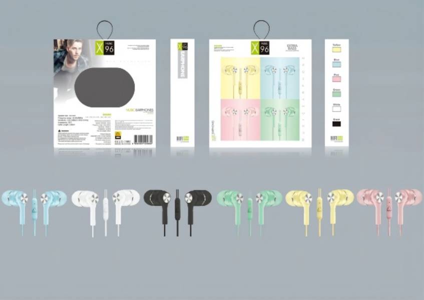 Cell Phone Earphones The new product is suitable for ambie ear clip Macaron color wired earphone wholesale in-ear cartoon, Mixed color
Cell Phone Earphones The new product is suitable for ambie ear clip Macaron color wired earphone wholesale in-ear cartoon, Mixed color