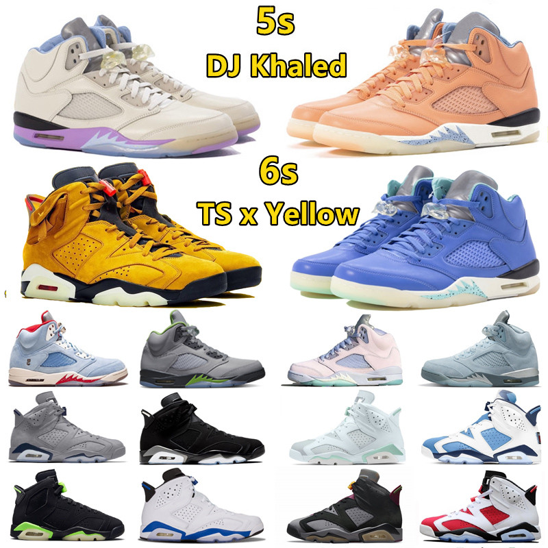 5 6 Mens retro Basketball Shoes 5s 6s DJ Khaled x We The Bests Green bean Blue Bird Unc black Mint foam Georgetown Metallic Silver Men Trainers Sports Sneakers, Color#35
5 6 Mens retro Basketball Shoes 5s 6s DJ Khaled x We The Bests Green bean Blue Bird Unc black Mint foam Georgetown Metallic Silver Men Trainers Sports Sneakers, Color#35