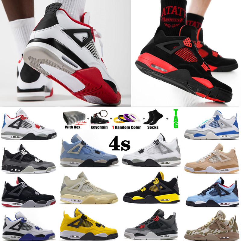 2022 men basketball shoes women 4s Red Thunder 4 Black Cat Sail White Oreo Cactus Jack Dark Marina Blue Mocha University Cool Grey mens outdoor sports sneakers
2022 men basketball shoes women 4s Red Thunder 4 Black Cat Sail White Oreo Cactus Jack Dark Marina Blue Mocha University Cool Grey mens outdoor sports sneakers