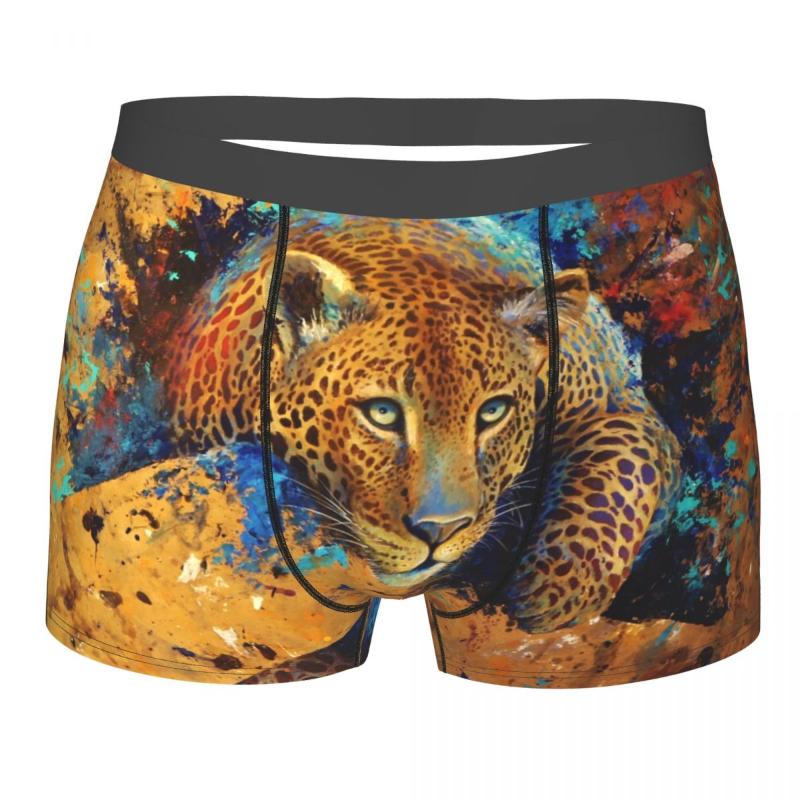 Underpants Boxer Men Underwear Male Panties Leopard Shorts Comfortable Homme, Black;white
Underpants Boxer Men Underwear Male Panties Leopard Shorts Comfortable Homme, Black;white