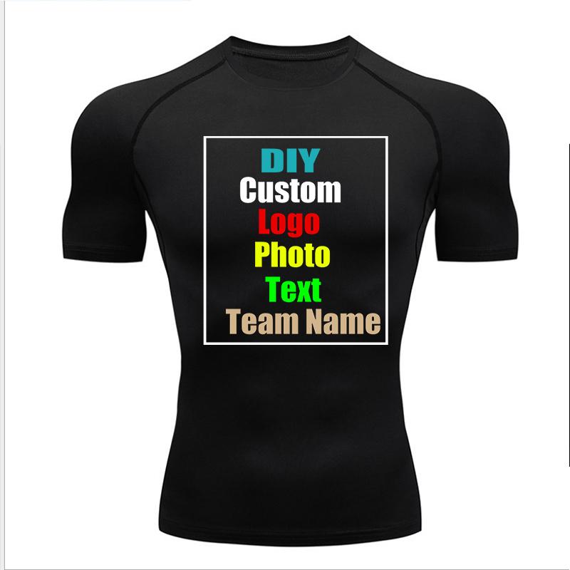 Men' T-Shirts Customize Your Picture LOGO Short-sleeved Quick-drying T-shirt Running Bottoming Shirt Men' Breathable Wicking Stretch T, Black
Men' T-Shirts Customize Your Picture LOGO Short-sleeved Quick-drying T-shirt Running Bottoming Shirt Men' Breathable Wicking Stretch T, Black