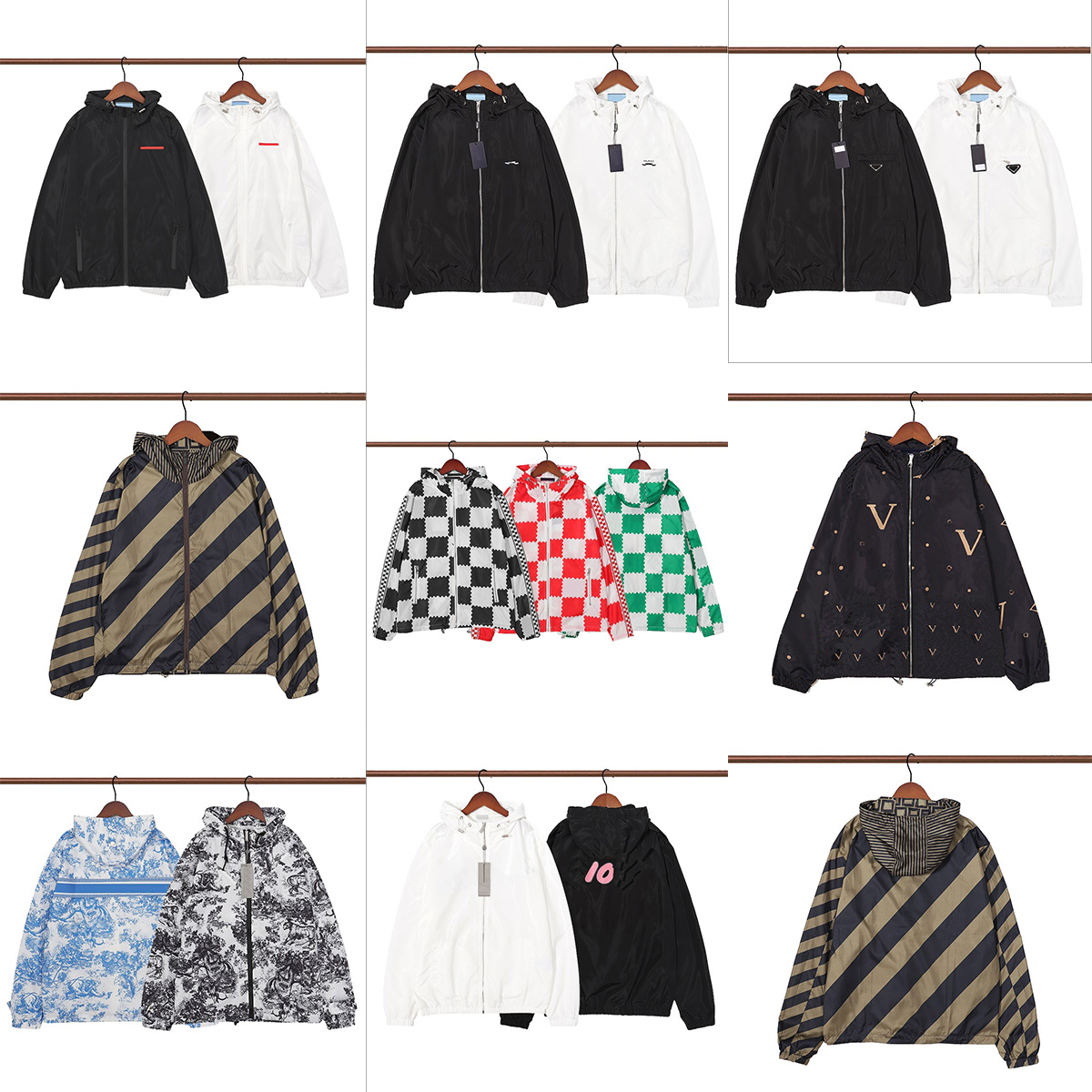 Designer Sunscreen Top Women's Short Jacket Thin Fashion Letter Print Hoodie Multiple Styles Autumn Windbreaker Men's Jackets High Quality, D3
Designer Sunscreen Top Women's Short Jacket Thin Fashion Letter Print Hoodie Multiple Styles Autumn Windbreaker Men's Jackets High Quality, D3